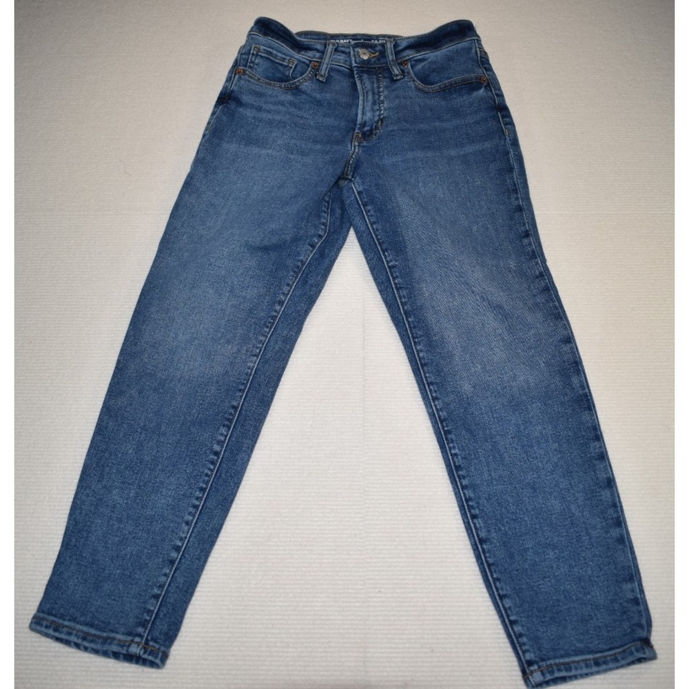 Old Navy Jeans Womens 2 Blue O.G. Straight High Rise Extra Stretch Denim Pants